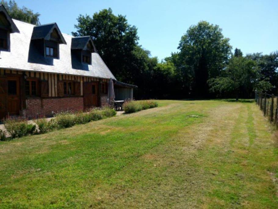 La Bergerie, Cottage Normand 5 Pers. Avec Piano Épreville-en-Lieuvin エクステリア 写真