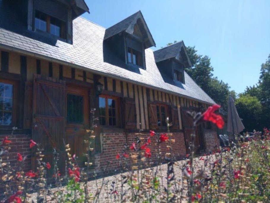 La Bergerie, Cottage Normand 5 Pers. Avec Piano Épreville-en-Lieuvin エクステリア 写真